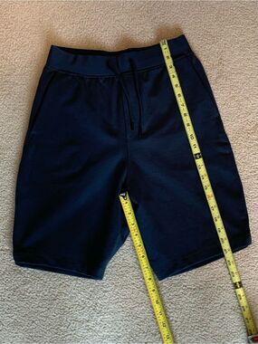 Lululemon Men's Navy Athletic Drawstring Shorts